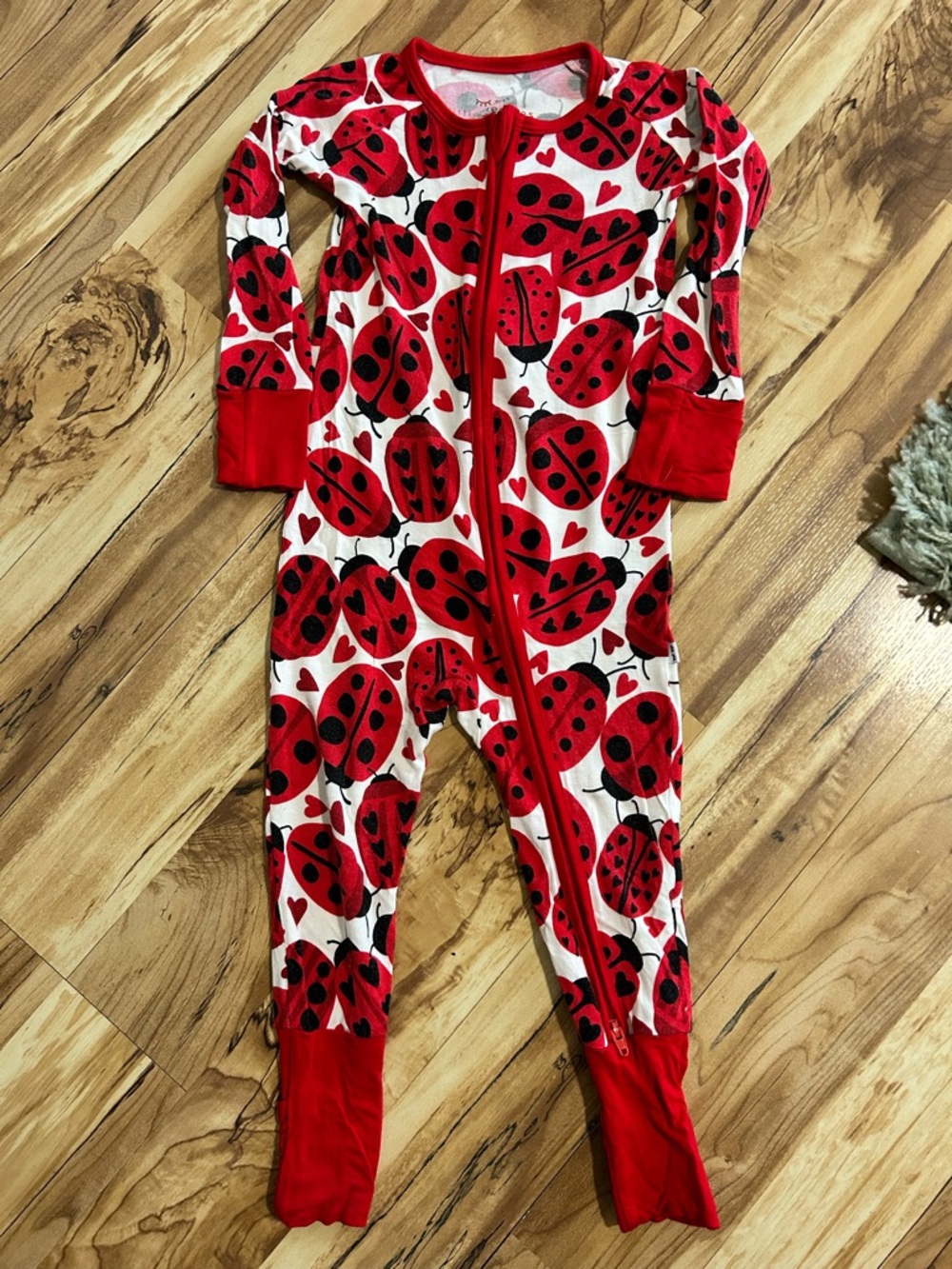 Little Sleepies 12-18 Months Love Bug Zippy